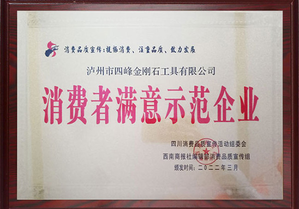 消费者满意示范企业